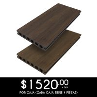 Deck wpc reversible teca / bambú
